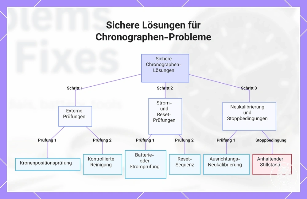 Sichere Lösungen für Chronographen-Probleme