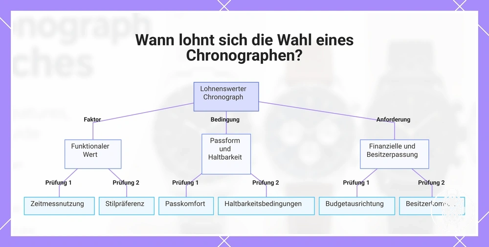 Wann lohnt sich die Wahl eines Chronographen?