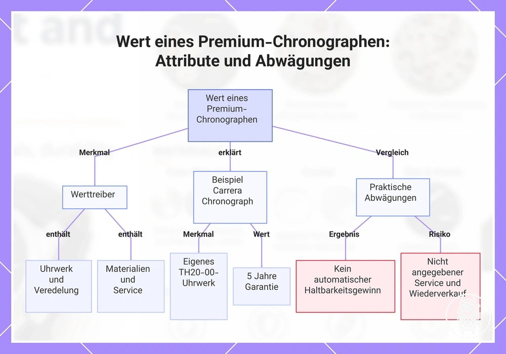 Wert eines Premium-Chronographen: Attribute und Abwägungen