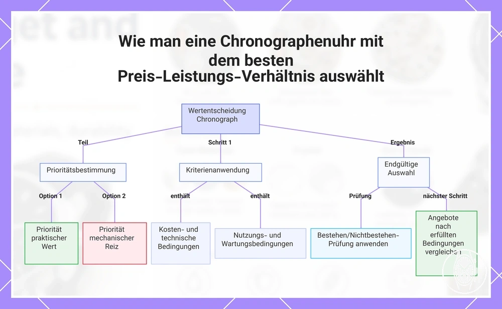 Wie man eine Chronographenuhr mit dem besten Preis-Leistungs-Verhältnis auswählt