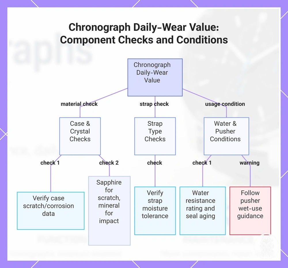 Chronograph Daily-Wear Value: Component Checks and Conditions