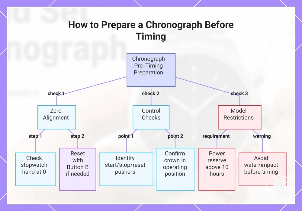 How to Prepare a Chronograph Before Timing