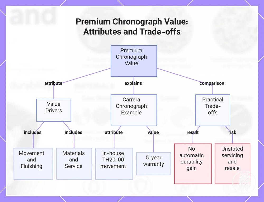 Premium Chronograph Value: Attributes and Trade-offs