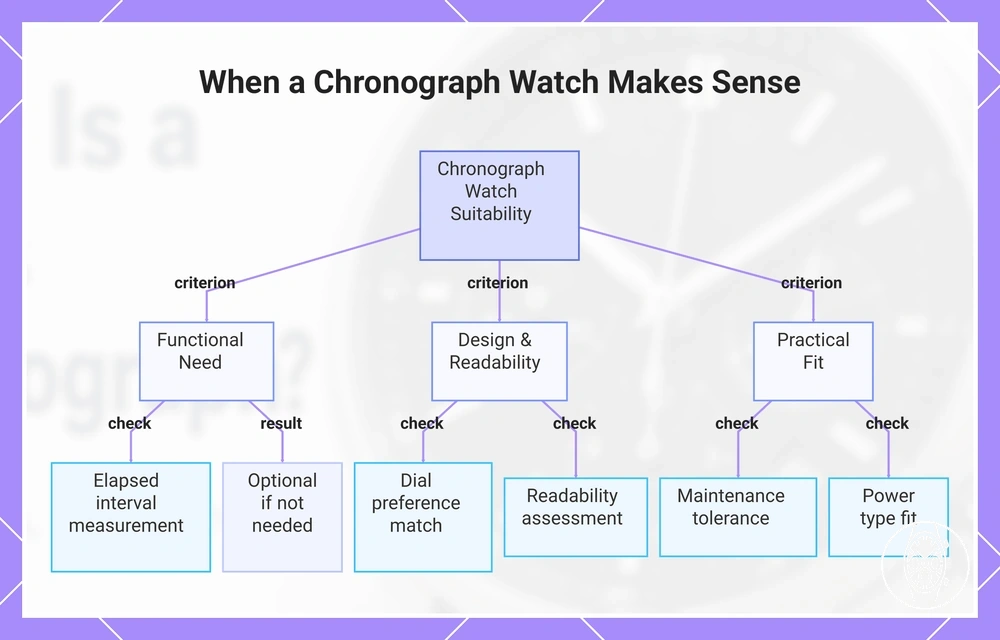 When a Chronograph Watch Makes Sense