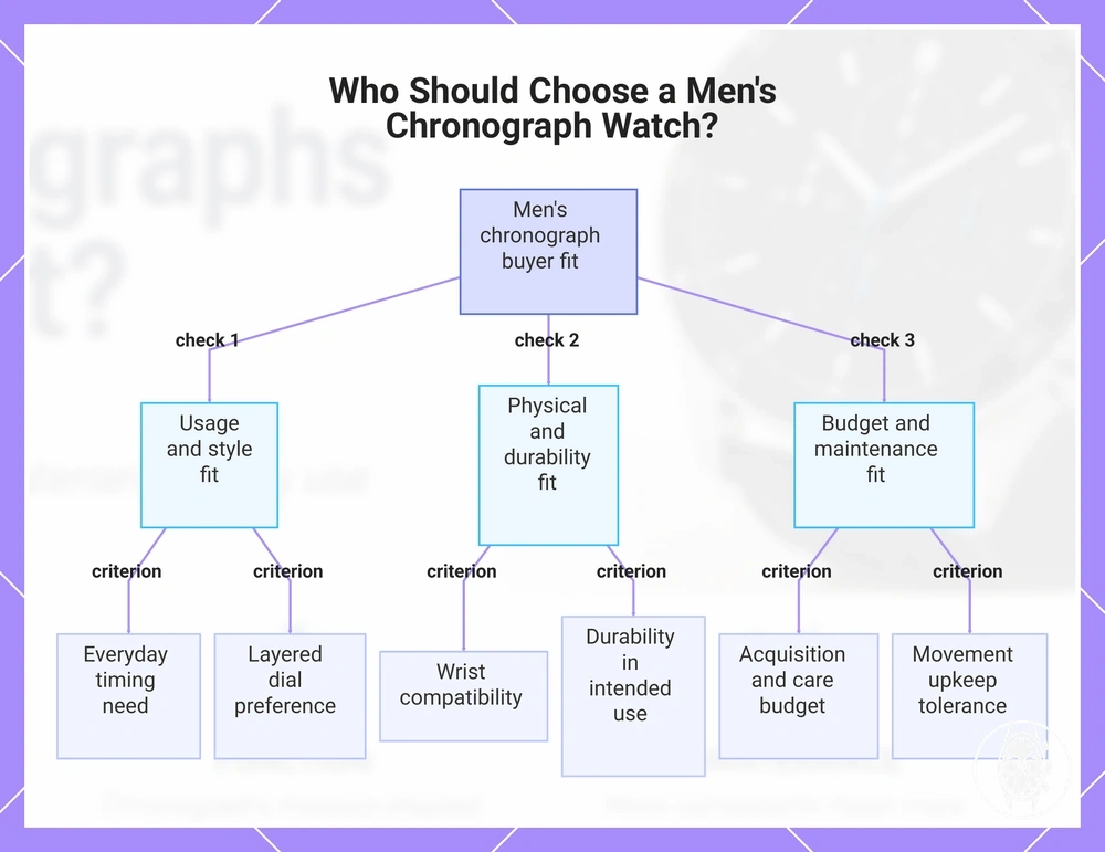 Who Should Choose a Men's Chronograph Watch?