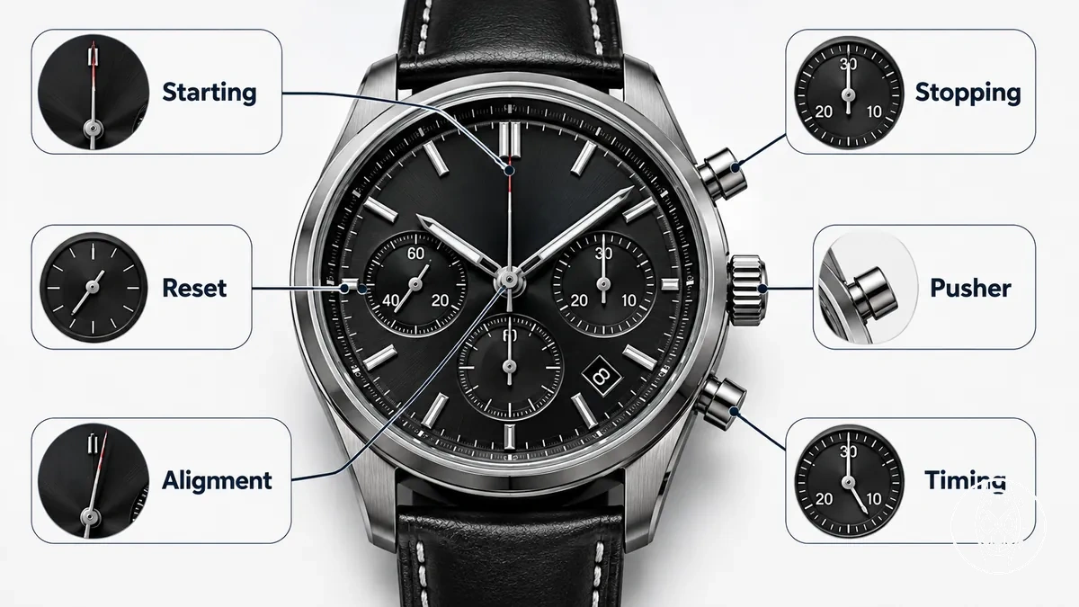 Comment les problemes de montre chronographe se manifestent habituellement