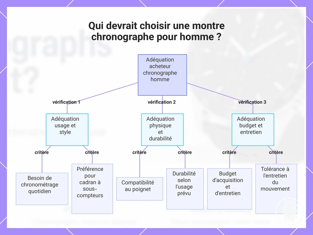 Qui devrait choisir une montre chronographe pour homme ?