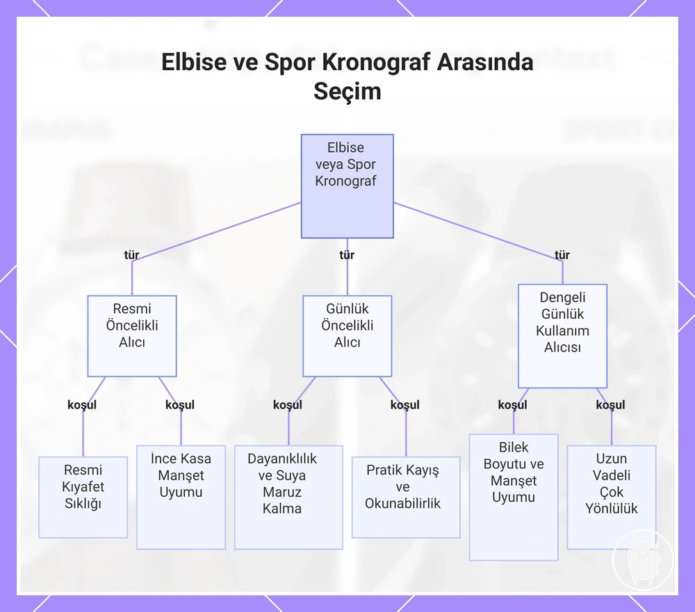 Elbise ve Spor Kronograf Arasında Seçim