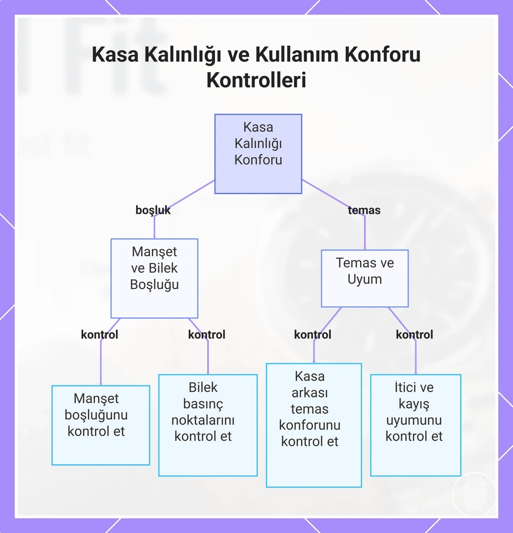 Kasa Kalınlığı ve Kullanım Konforu Kontrolleri