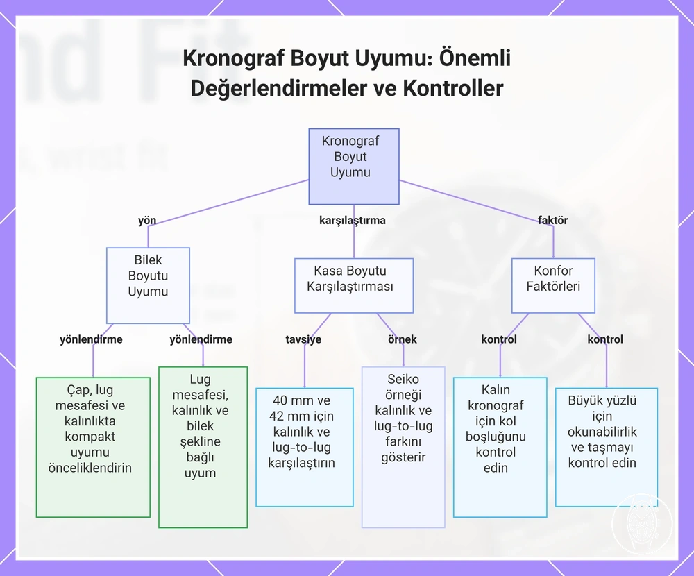 Kronograf Boyut Uyumu: Önemli Değerlendirmeler ve Kontroller