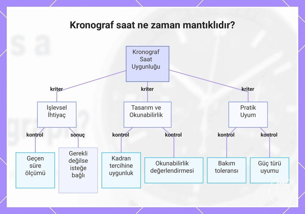 Kronograf saat ne zaman mantıklıdır?