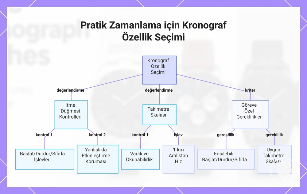 Pratik Zamanlama için Kronograf Özellik Seçimi