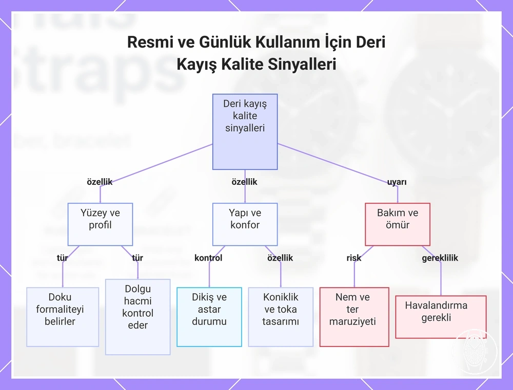Resmi ve Günlük Kullanım İçin Deri Kayış Kalite Sinyalleri