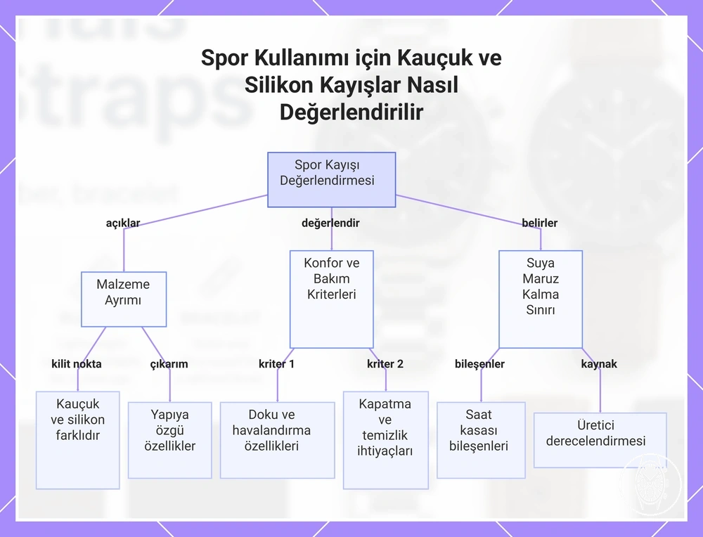 Spor Kullanımı için Kauçuk ve Silikon Kayışlar Nasıl Değerlendirilir