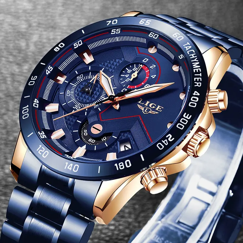 montre electronique vue face