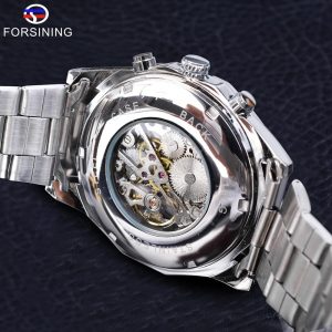 montre homme de luxe Forsining fonctionnement mécanique