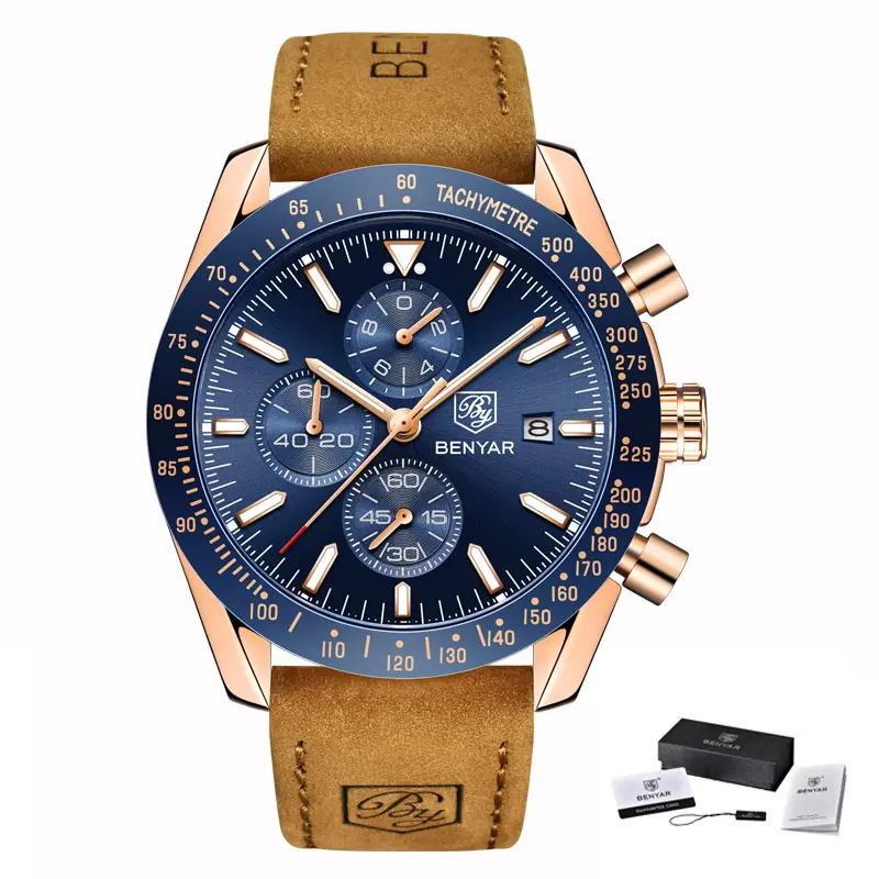 montres homme de luxe avec son emballage