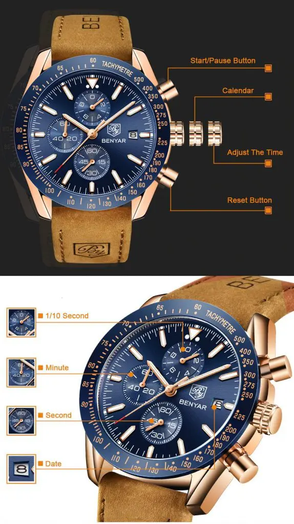 montres homme de luxe fonctionnalités
