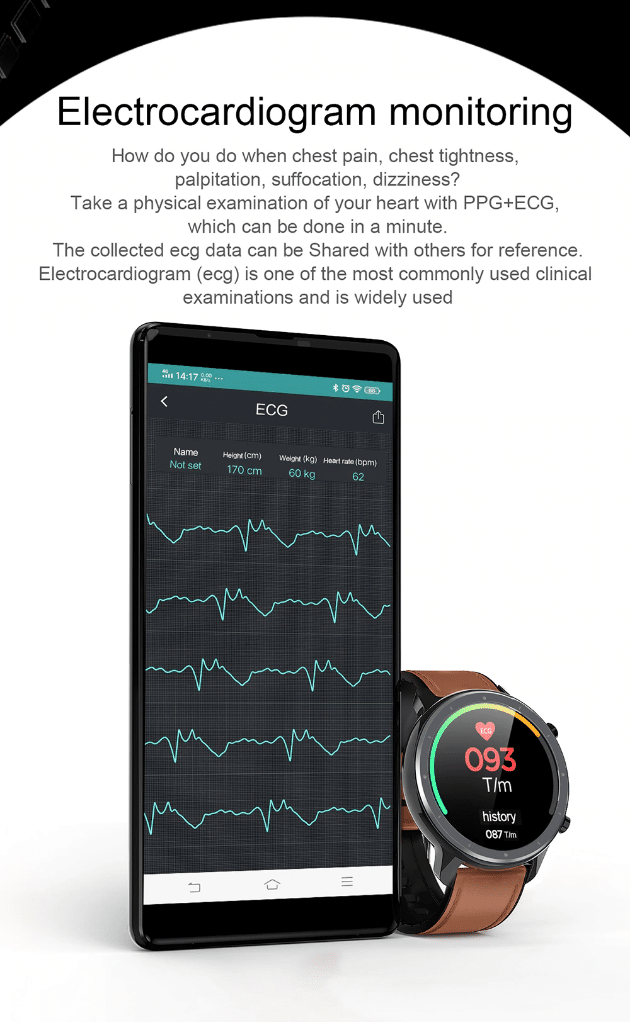 montres homme maroc suivi des évolutions des paramètres cardiaques