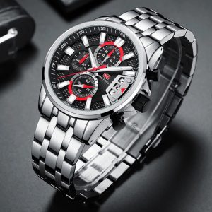Montre Homme MINI FOCUS MF16 – Montre Sport de Luxe avec Chronographe 3