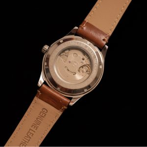 Montre WINNER Homme WN01 Matière Cuir et Acier Montre mécanique 7