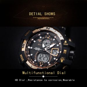 SMAEL montre de Sport pour hommes montre bracelet Quartz num rique LED marque de luxe 2021 2
