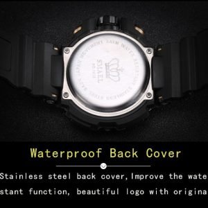 SMAEL montre de Sport pour hommes montre bracelet Quartz num rique LED marque de luxe 2021 5
