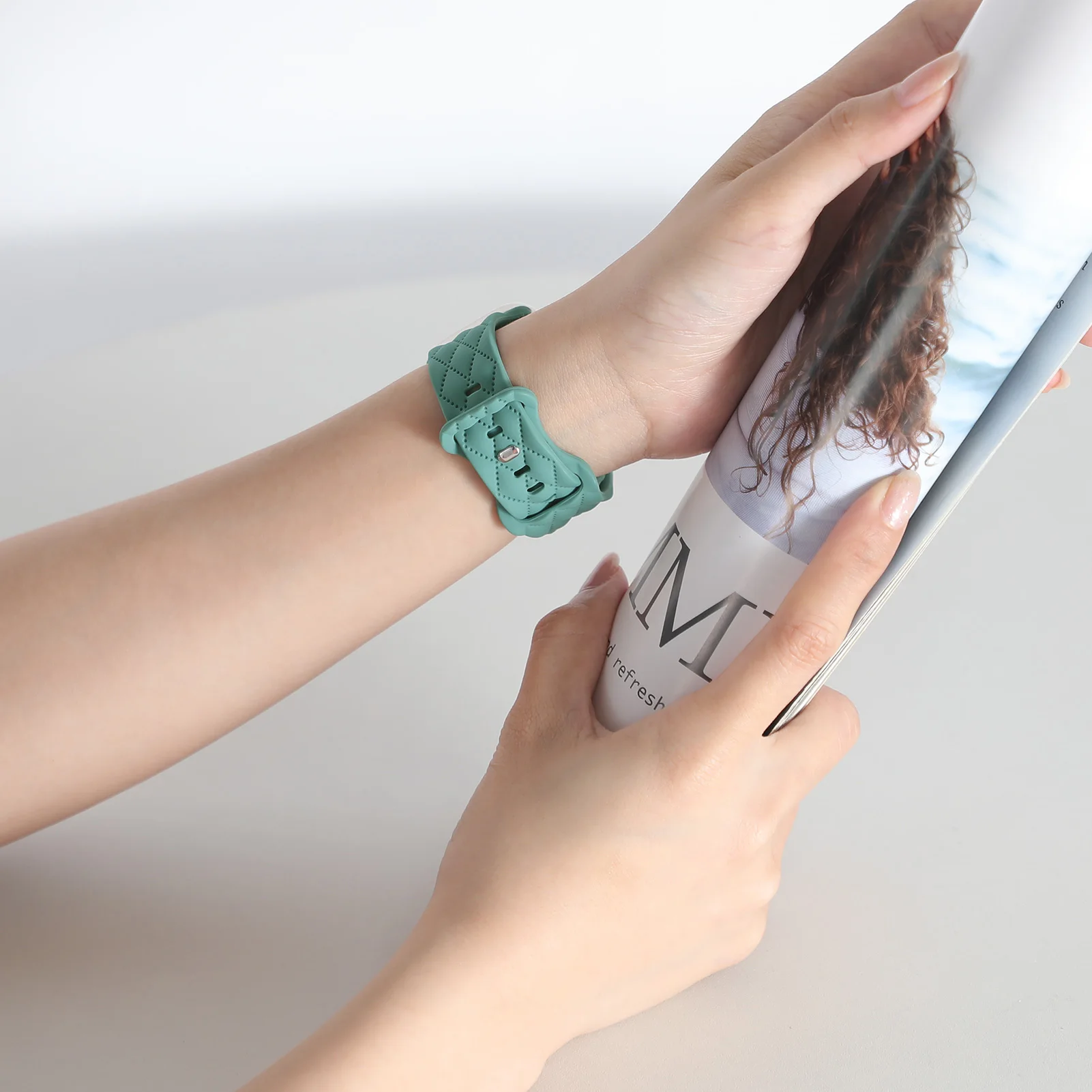 Bracelet en silicone pour Apple Watch Band