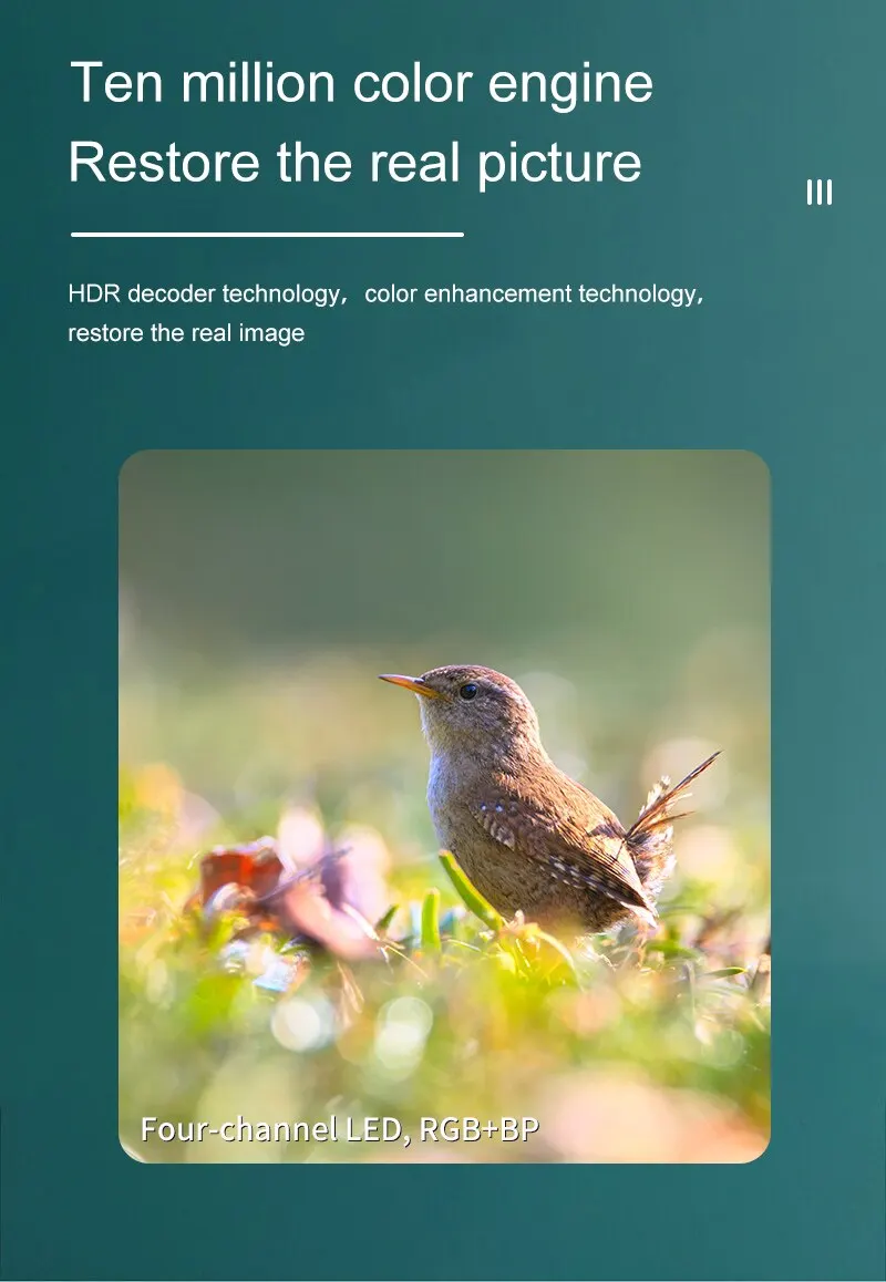 Technologie d'amélioration des couleurs