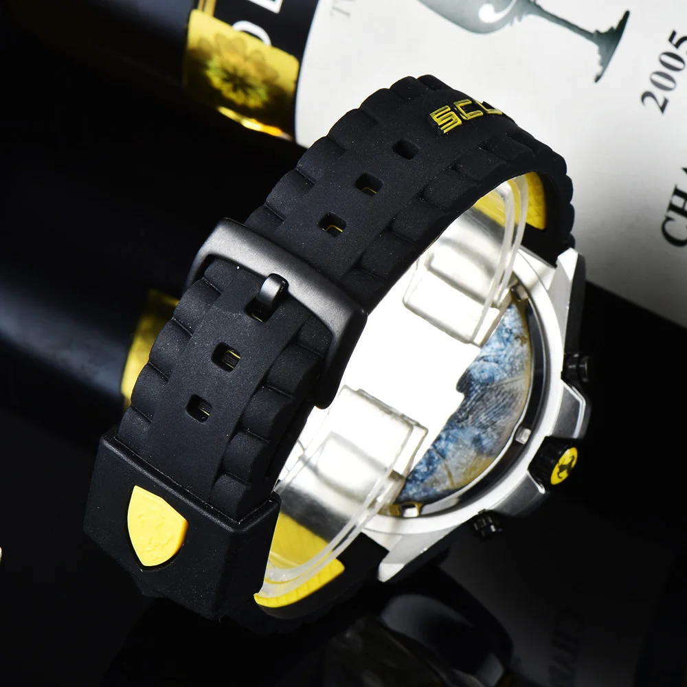 Montre à Quartz de Style Sportif pour Homme