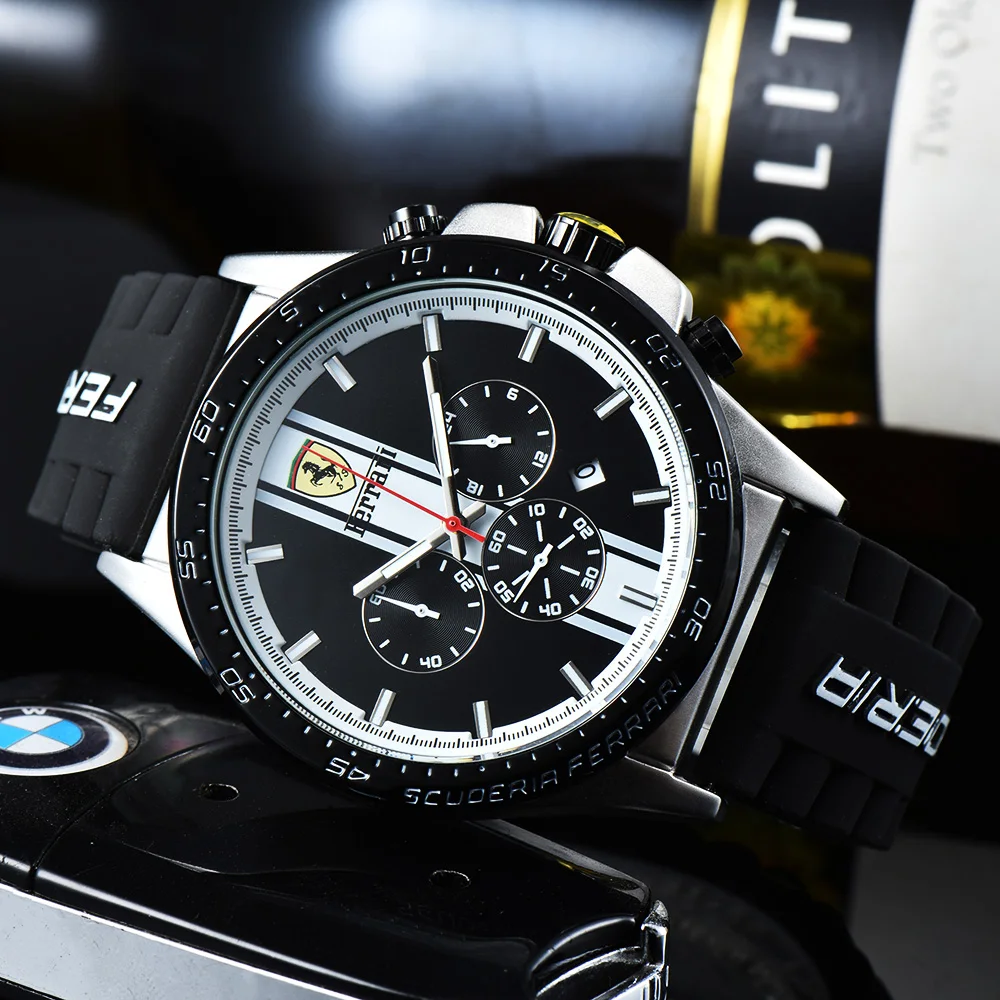 Montre à Quartz de Style Sportif pour Homme