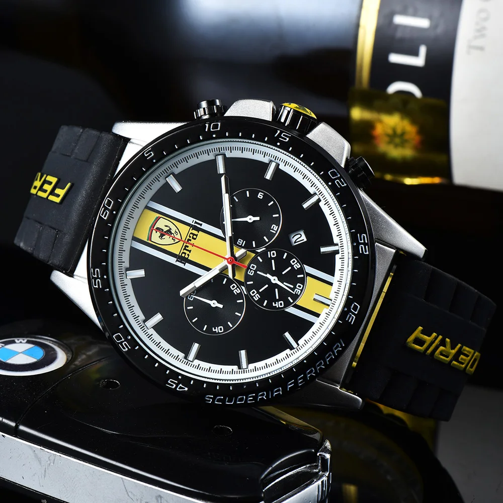 Montre à Quartz de Style Sportif pour Homme