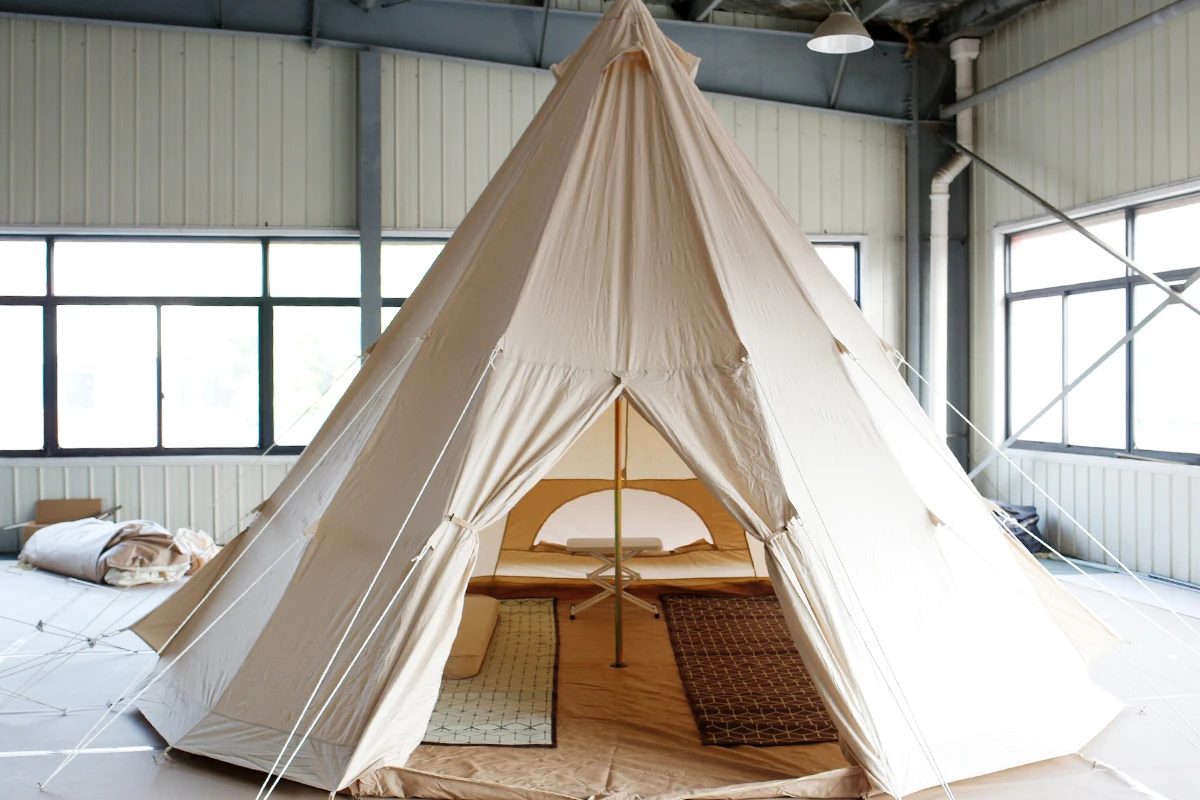 Nattes de 4m pour des tentes de diamètre ≥ 4m