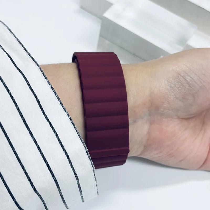 Bracelet magnétique en silicone - Image 2