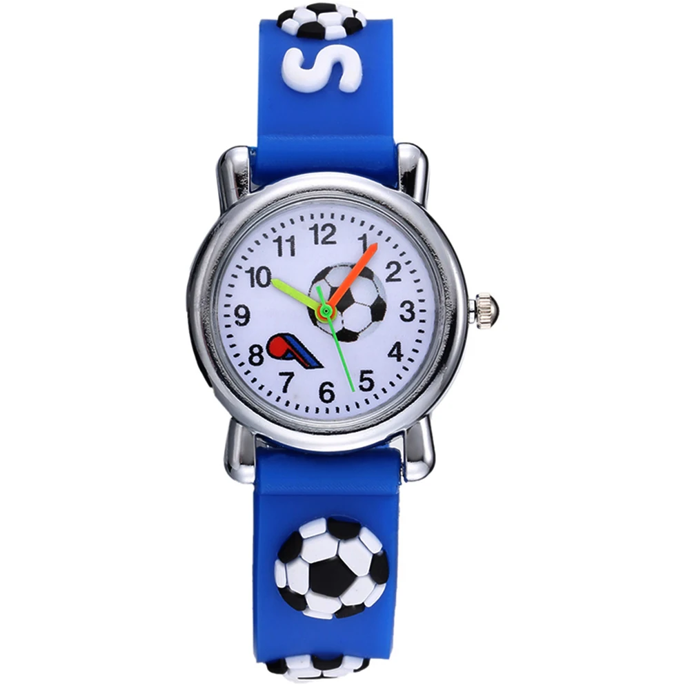 Montres de Football en Silicone pour enfants
