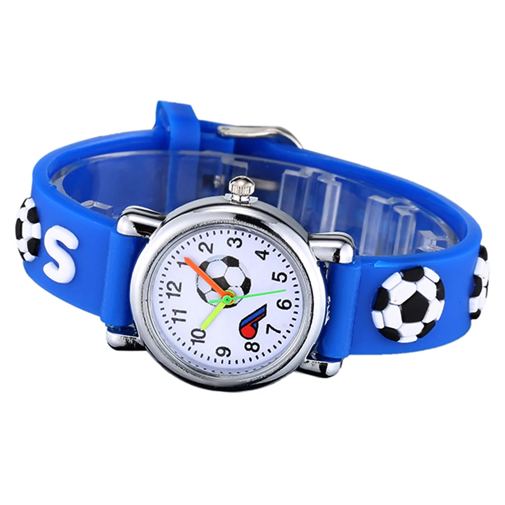 Montres de Football en Silicone pour enfants
