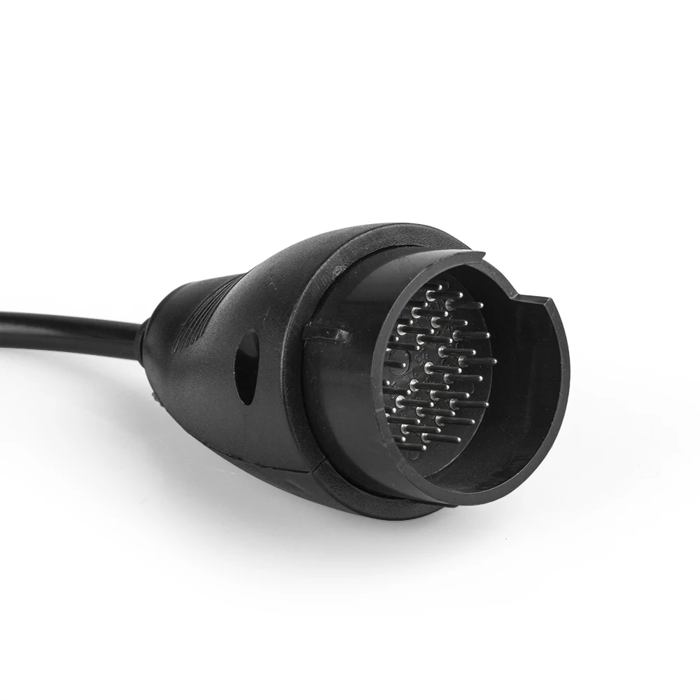 Adaptateur Diagnostic Auto 38 Broches Vers 16 Broches OBD2 Pour Mercedes-Benz - Longueur 25 Cm, TPE + Cuivre, Mâle