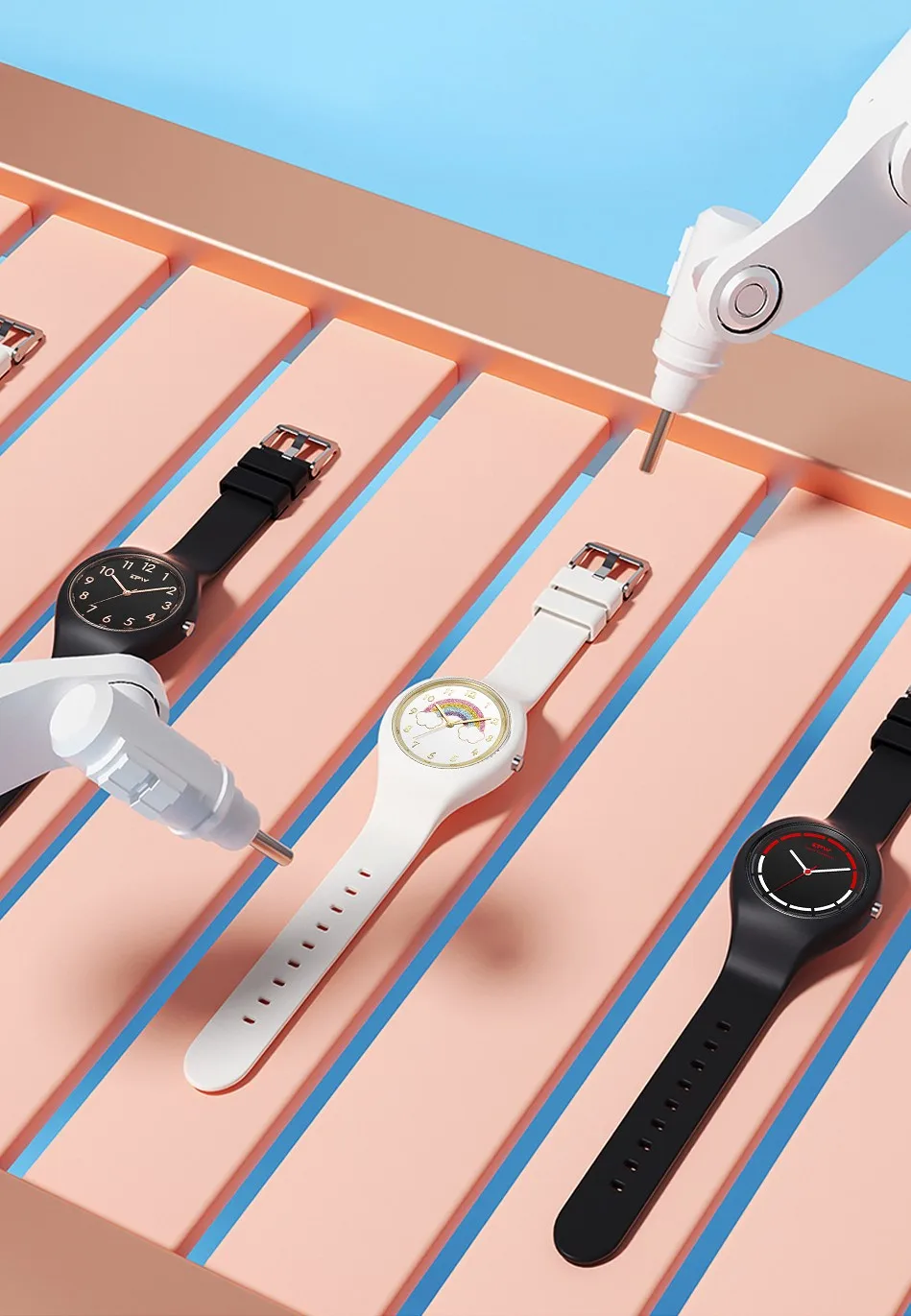 Bracelet en silicone