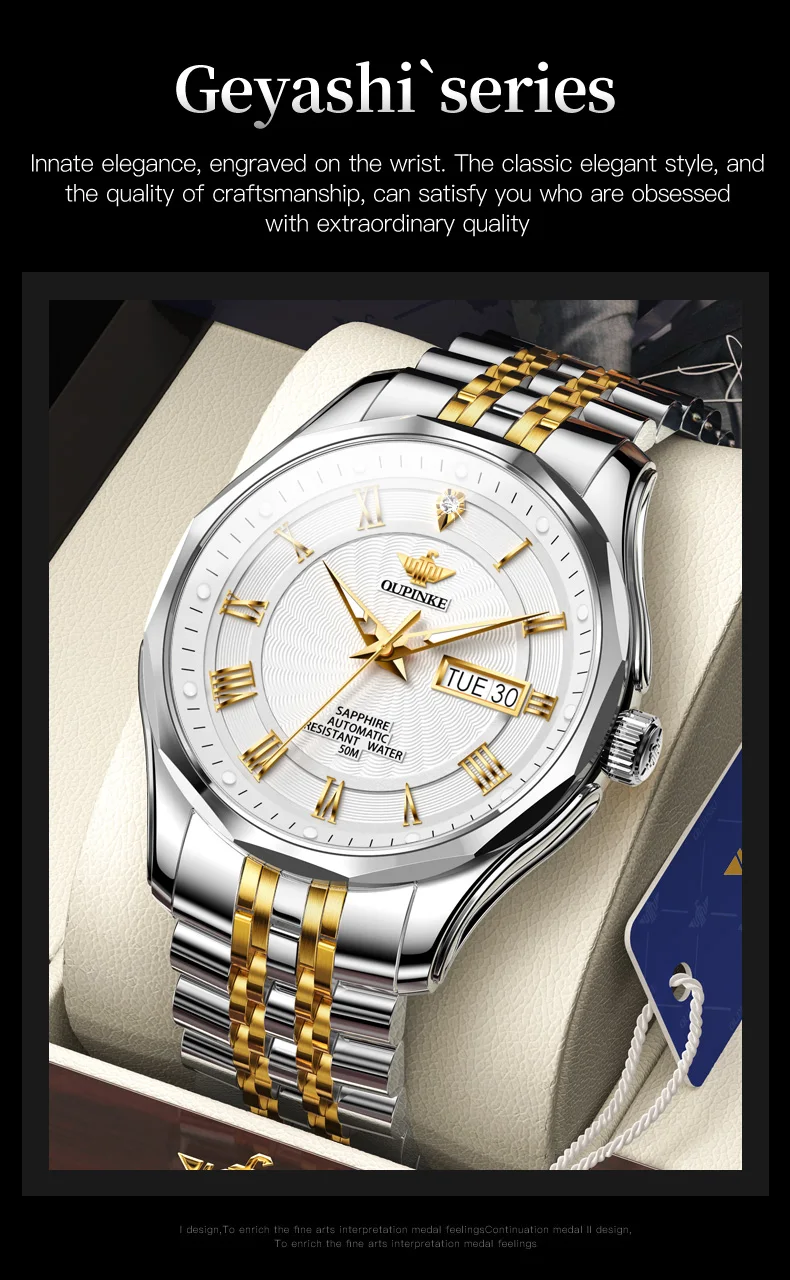 Image produit Pinke-Montre Mécanique existent pour Homme