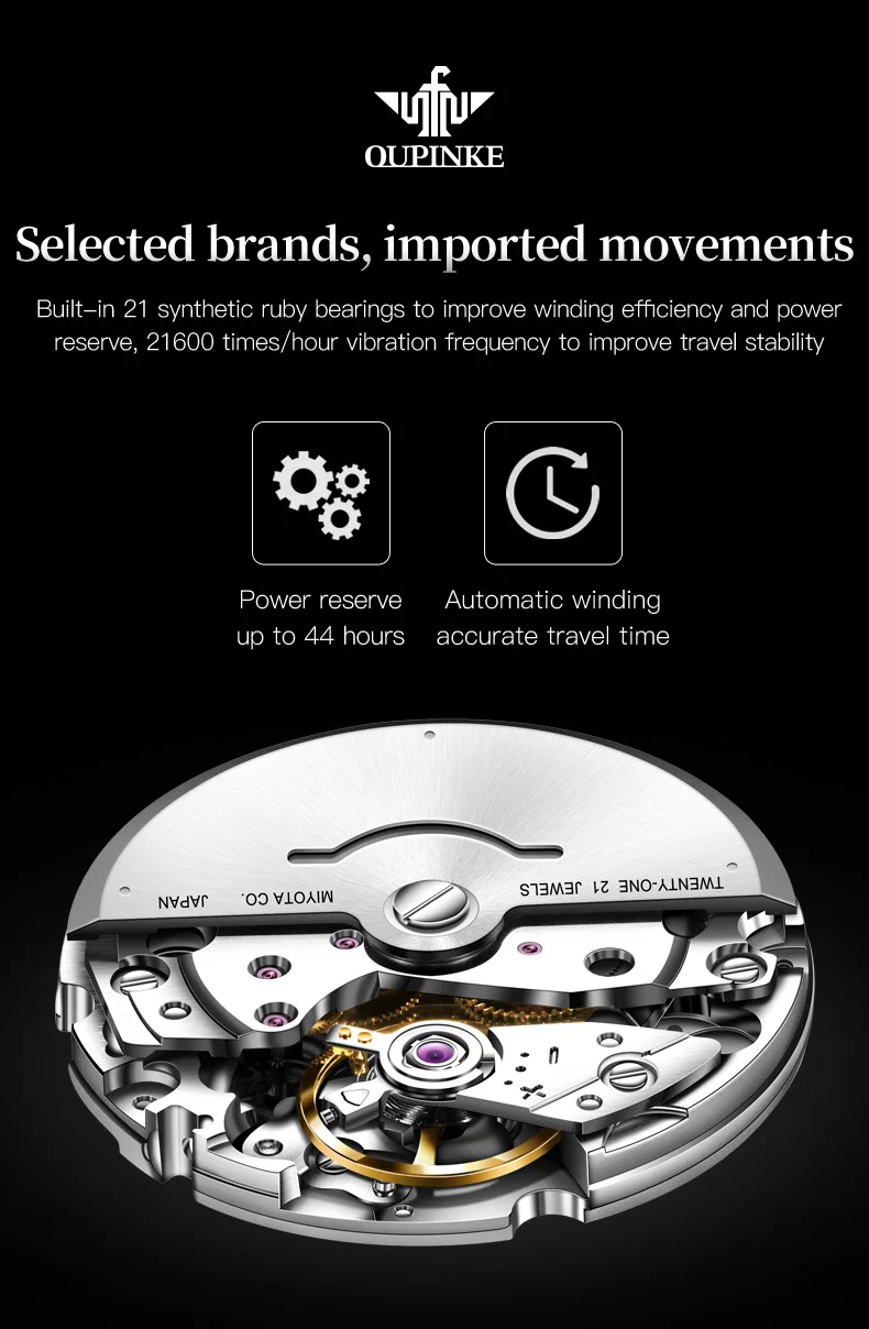 Image produit Pinke-Montre Mécanique existent pour Homme