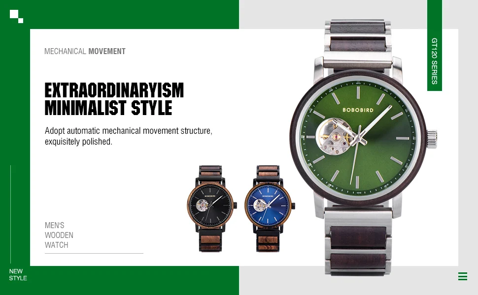 Montre en bois BOBO BIRD