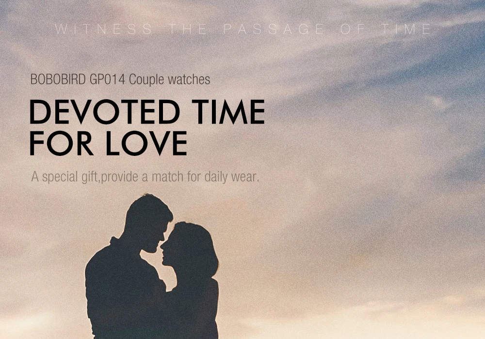 Montre BOBO BIRD Couple