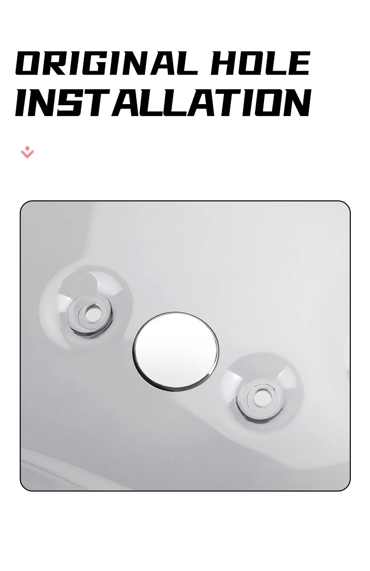 Pare-brise Topteng pour Kawasaki Versys