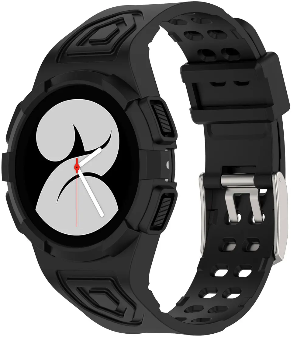 Bracelet de montre en silicone transparent
