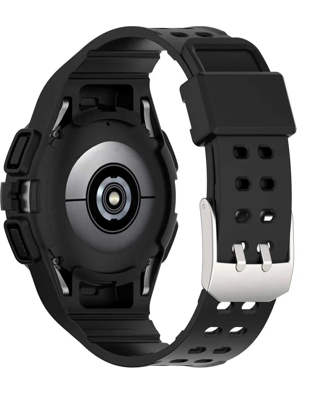 Bracelet de montre en silicone transparent