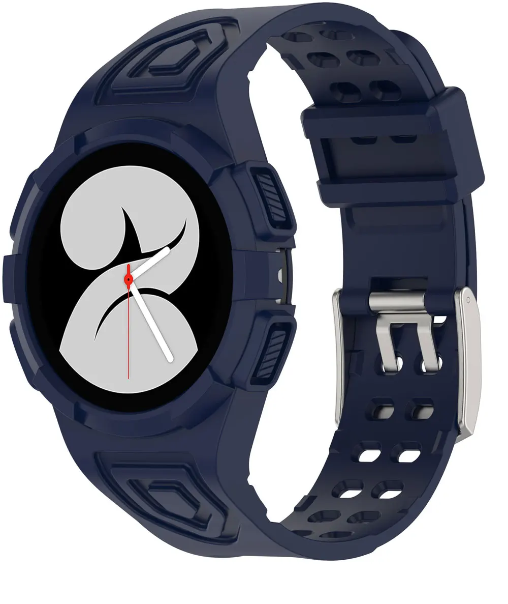 Bracelet de montre en silicone transparent
