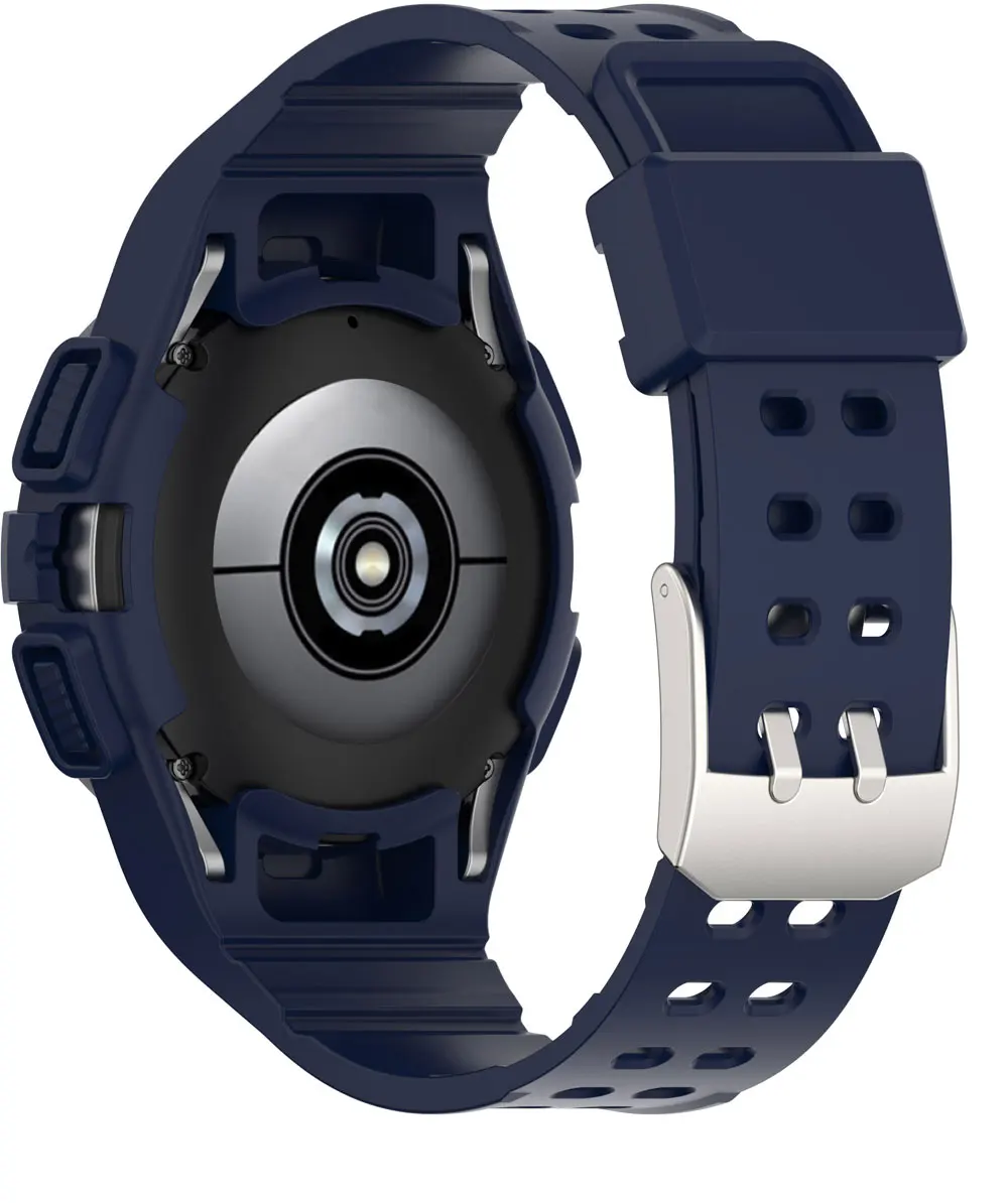 Bracelet de montre en silicone transparent