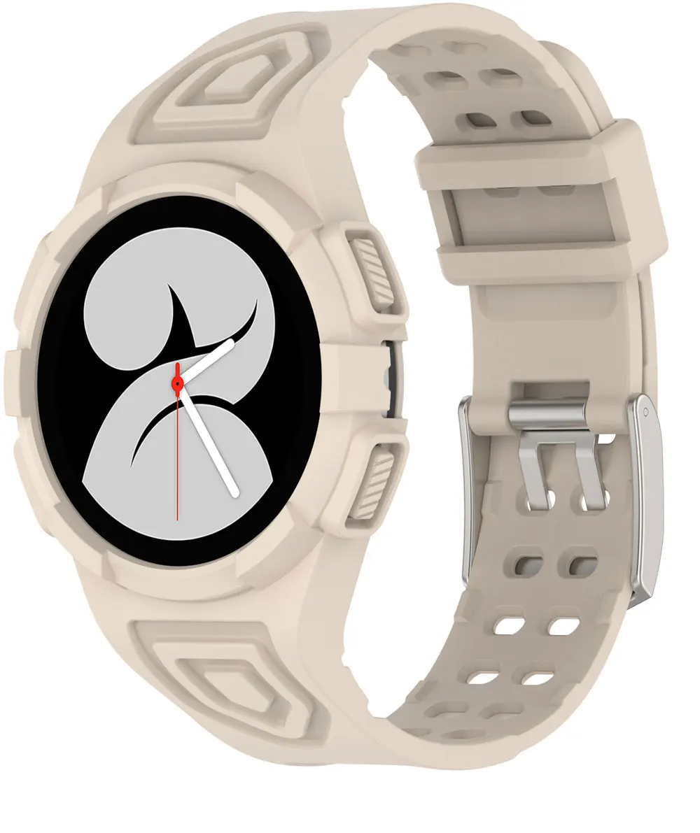 Bracelet de montre en silicone transparent