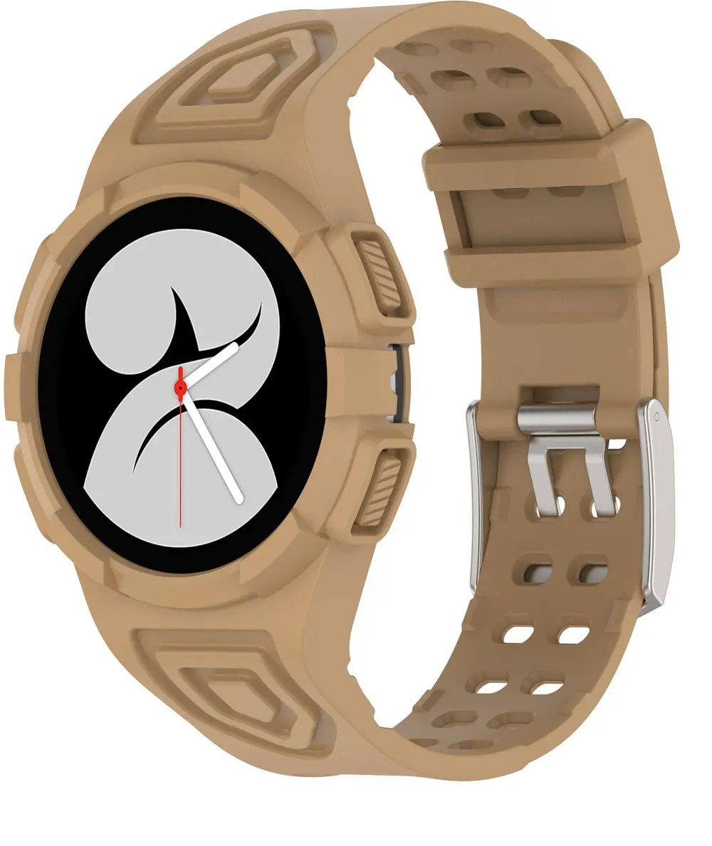 Bracelet de montre en silicone transparent