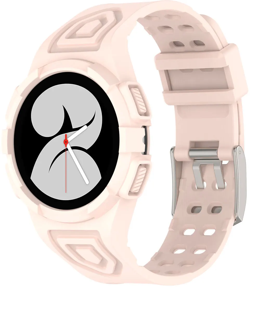 Bracelet de montre en silicone transparent